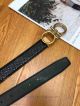 High Quality Salvatore Ferragamo Black Leather Belt - All Gold Gancio Buckle (6)_th.jpg
